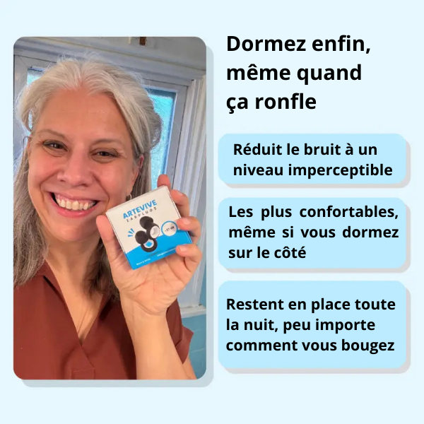 Bouchons d'oreille anti-ronflement